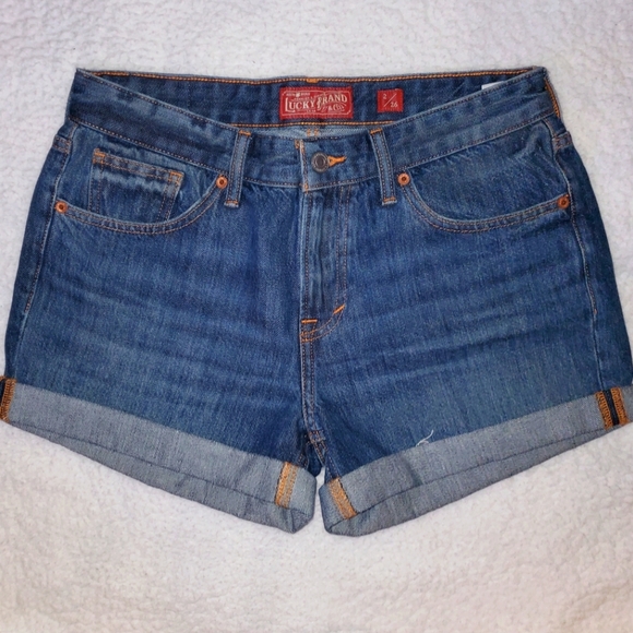 Lucky Brand Shorts Lucky Brand Boyfriend Denim Shorts 226 Oversized